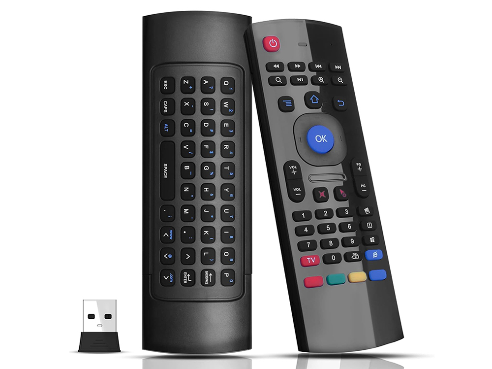 Wireless Air Mouse Remote with Keyboard