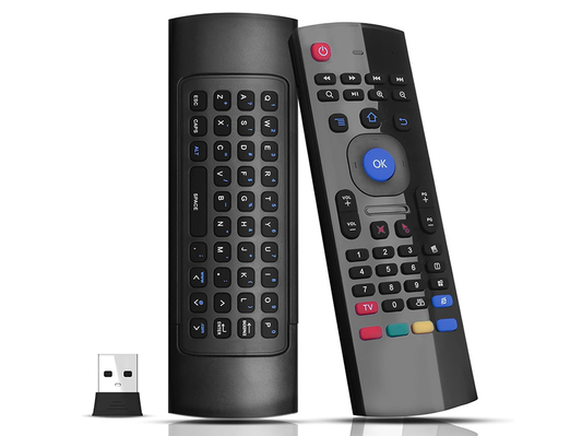 Wireless Air Mouse Remote with Keyboard