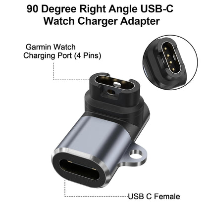 Type-C to Garmin Watch Charging Adapter Charger