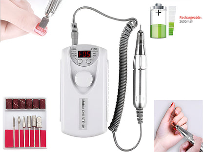 Nail Drill, Cordless Electric Files Rechargeable