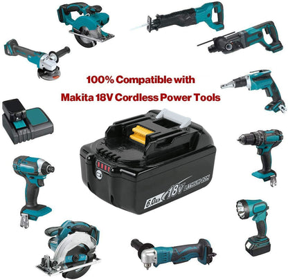 Makita Battery 18V 6AH Replacement Battery for Makita