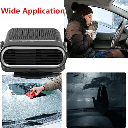Car Heater For Windscreen 2 in 1 Portable 12V