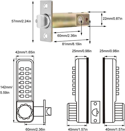 Security Keyless Door lock