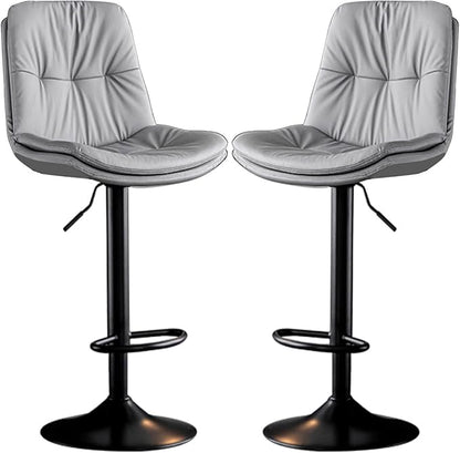 Height Adjustable Bar Stool High Counter Bar Stools