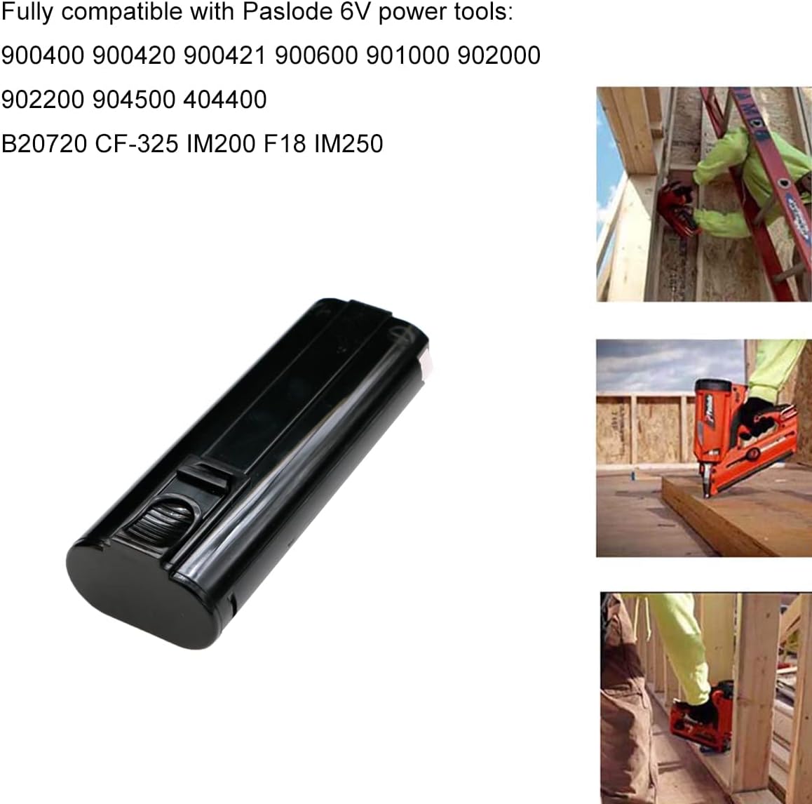 Paslode Battery Replacement 3AH
