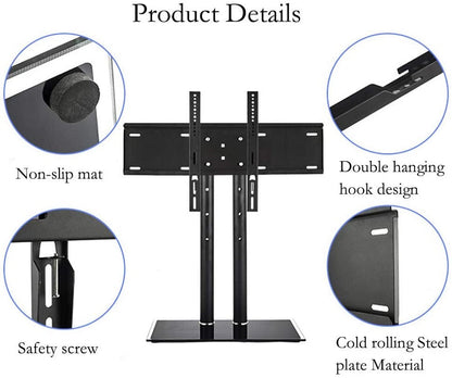 Universal TV Stand Bracket 32-65 Inch Height Adjustable
