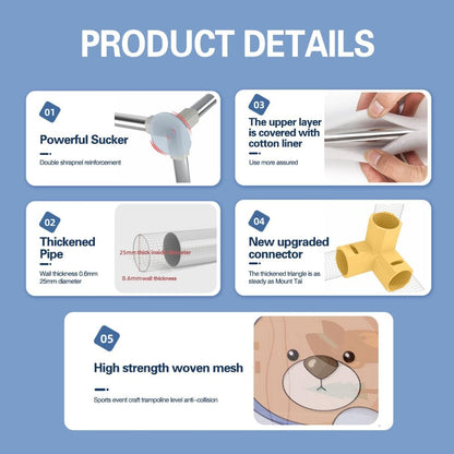 Portable Baby Playpen Fence Gate Wall Fence Barrier