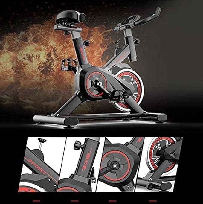 Adjustable Exercise Bike Spin Bike Heavy Duty