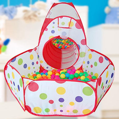 Kids Play Tent Tunnel Set