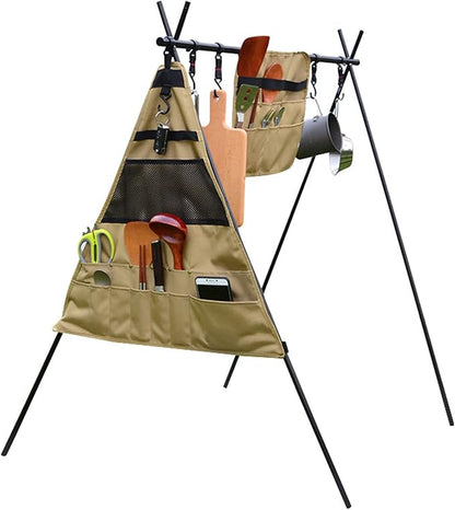 Outdoor Camping Storage Bag – Cutlery Hanging Bag | Picnic Multi-Grid Multipurpose Organiser HS9872