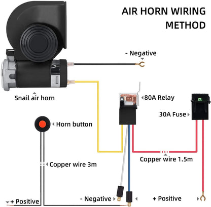 Car Horn Air Horn 12V