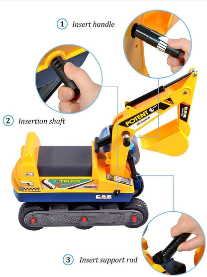 Ride On Excavator Digger