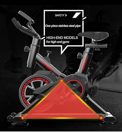 Adjustable Exercise Bike Spin Bike Heavy Duty