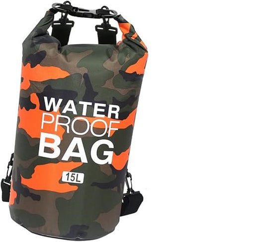 ECOTREK Waterproof Dry Bag – 15L / 20L / 30L Pack Sack with Shoulder Strap WPK5011