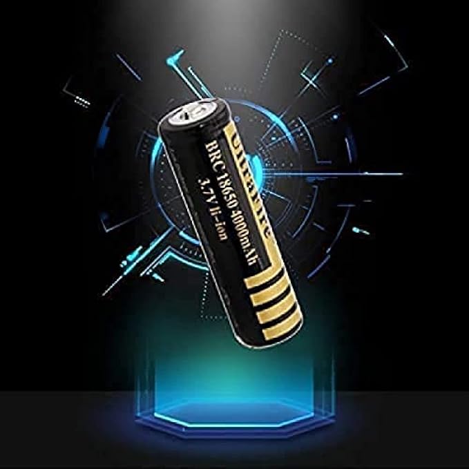 18650 4000mAh 3.7V Rechargeable Lithium Battery (12 Pcs)