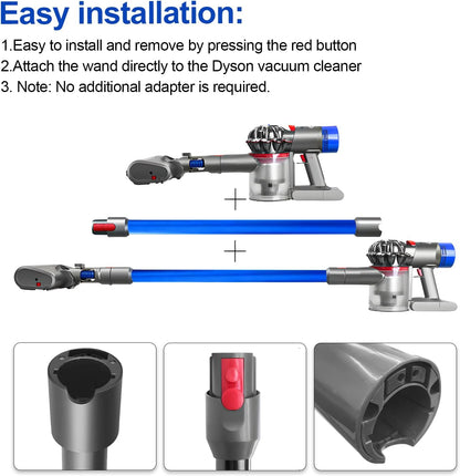 Dyson Wand Stick Extension Tube V7 V8 V10 V11 V15 Detect Animal Absolute