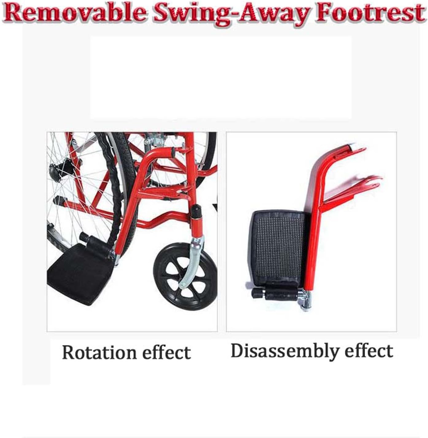 Portable Wheelchair Foldable Wheel Chair