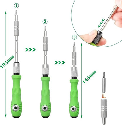 32-in-1 Magnetic Precision Screwdriver Set HCX71403