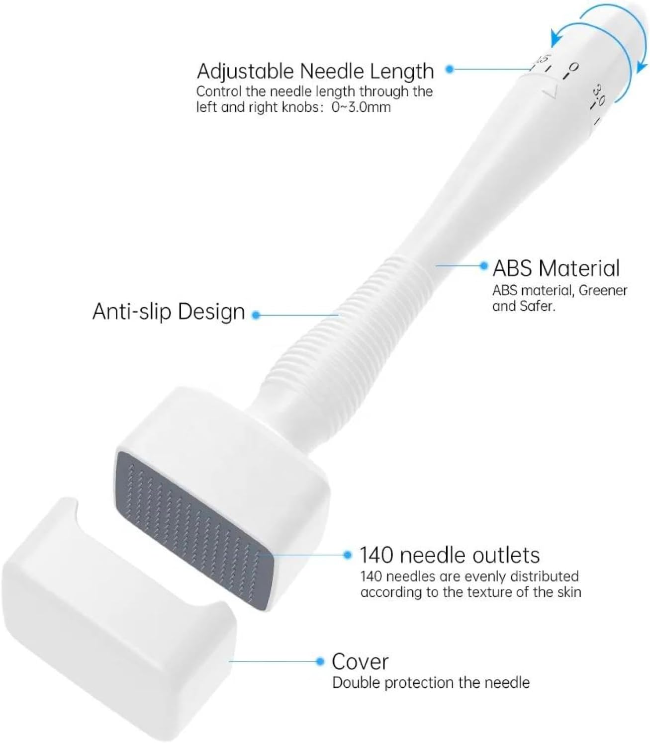 Adjustable Derma Stamp Micro Needling Stamp