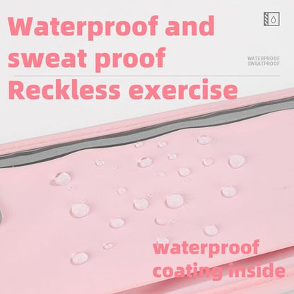 Running Belt – Waterproof, Adjustable, Elastic Strap, Sweatproof Waist