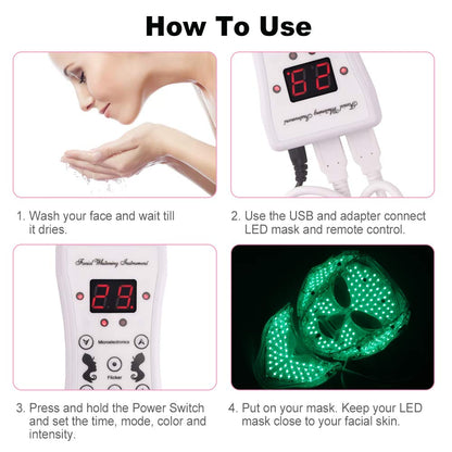 Red Light Therapy for Face Infrared Light Device