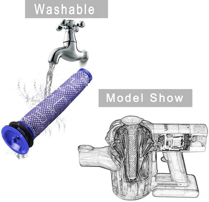 Dyson Filter Replacement For Dyson V6 V7 V8 DC58 DC59 2PCS