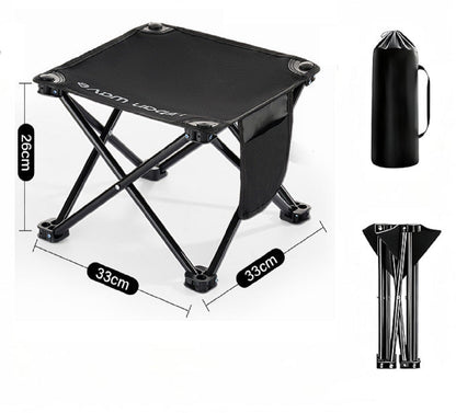 Urban Wave Portable Camping Stool, 33 cm Wide YQ165019
