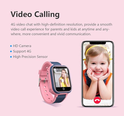 Kids 4G GPS Smart Watch