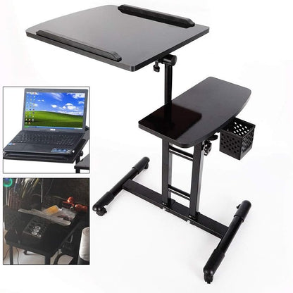 Laptop Table Desk Stand Adjustable Black