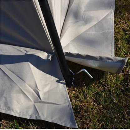 Anti-Mosquito Awning Canopy – Mesh Screen Portable Beach & Camping Tent