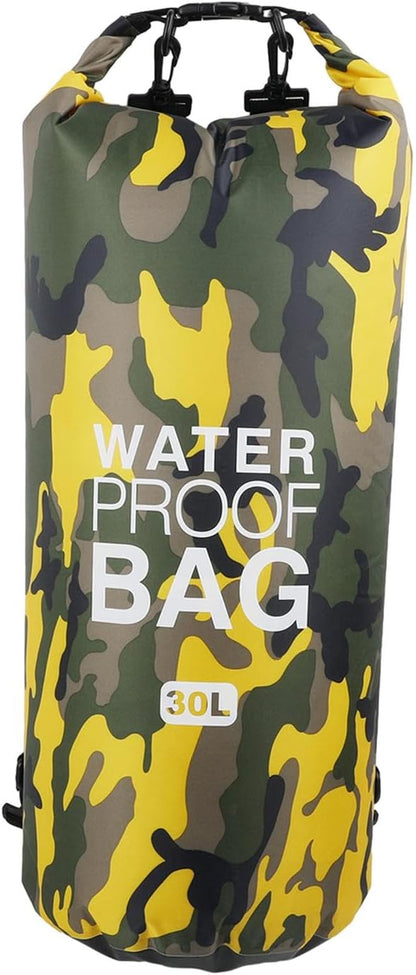 ECOTREK Waterproof Dry Bag – 15L / 20L / 30L Pack Sack with Shoulder Strap WPK5011