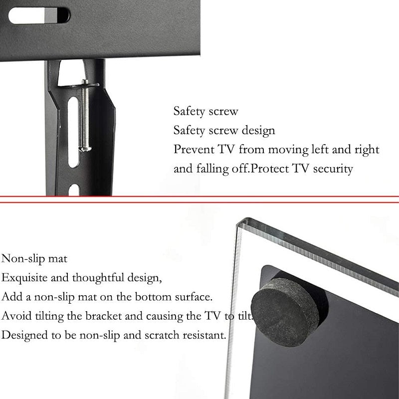 Universal TV Stand Bracket 32-65 Inch Height Adjustable