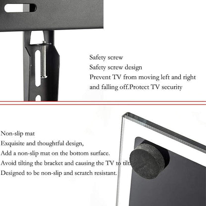 Universal TV Stand Bracket 32-65 Inch Height Adjustable
