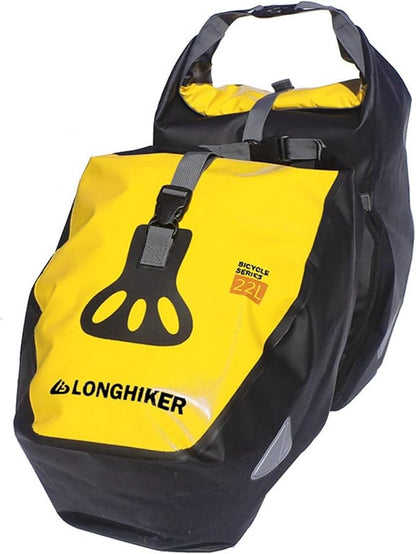 ECOTREK Bicycle Side Pannier Bag – Large Capacity Waterproof Rear Bag YJ5161