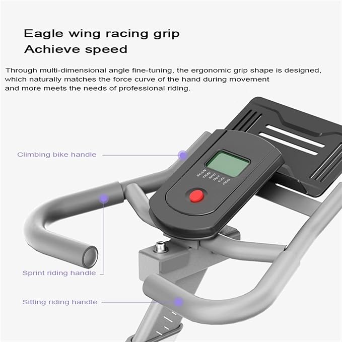 Adjustable Exercise Bike Spin Bike Heavy Duty