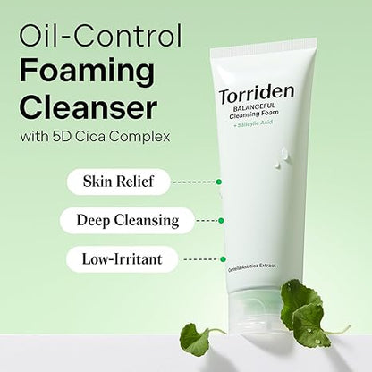 Torriden Balanceful Cica Cleansing Foam