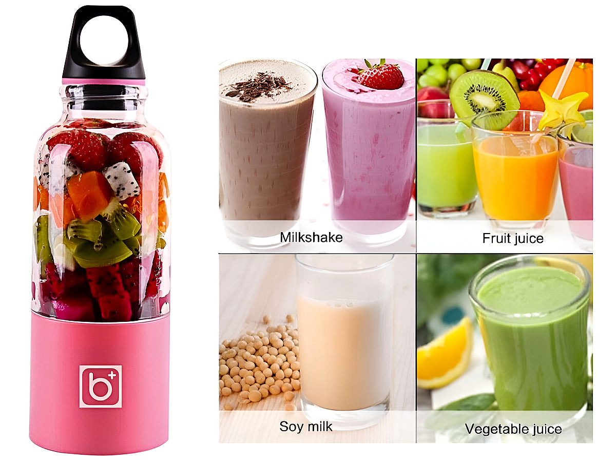 Portable Smoothie Blender Juicer Rechargeable