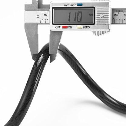 5 Digit Lock Anti-Theft 120cm Cycle Cable Lock TG533815
