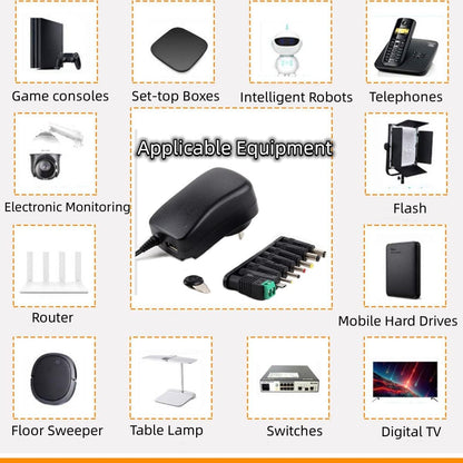 30W Universal Adjustable Power Adapter Power Supply