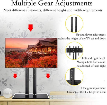 Universal TV Stand Bracket 32-65 Inch Height Adjustable