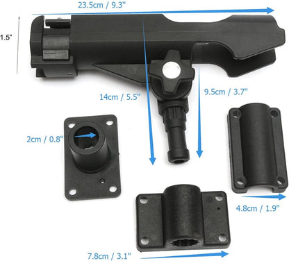 Rod holder for kayak