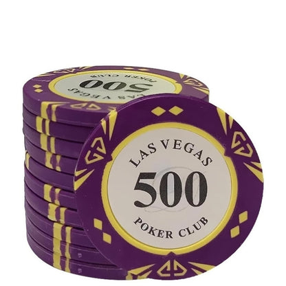 14g 25pcs/pack Poker Chips Tokens Poker Chips Jeton Casino Jeton Poker Set Las Vegas
