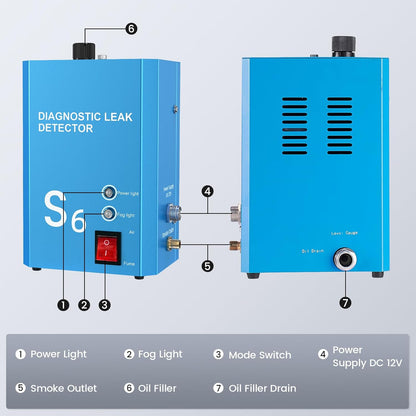 Smoke Leak Detector Automotive Tools