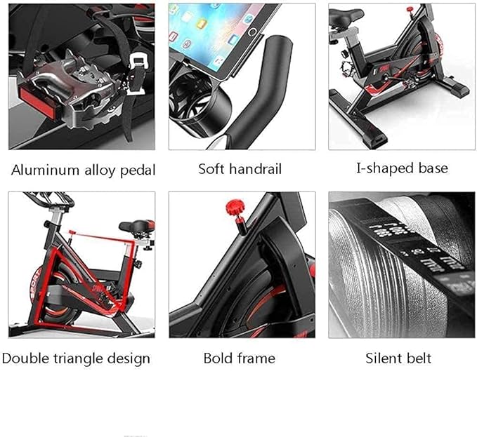 Adjustable Exercise Bike Spin Bike Heavy Duty