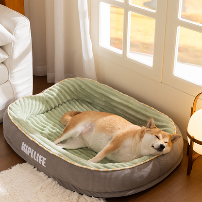 Dog Bed 100cm Large Dog Couch Thick & Warm