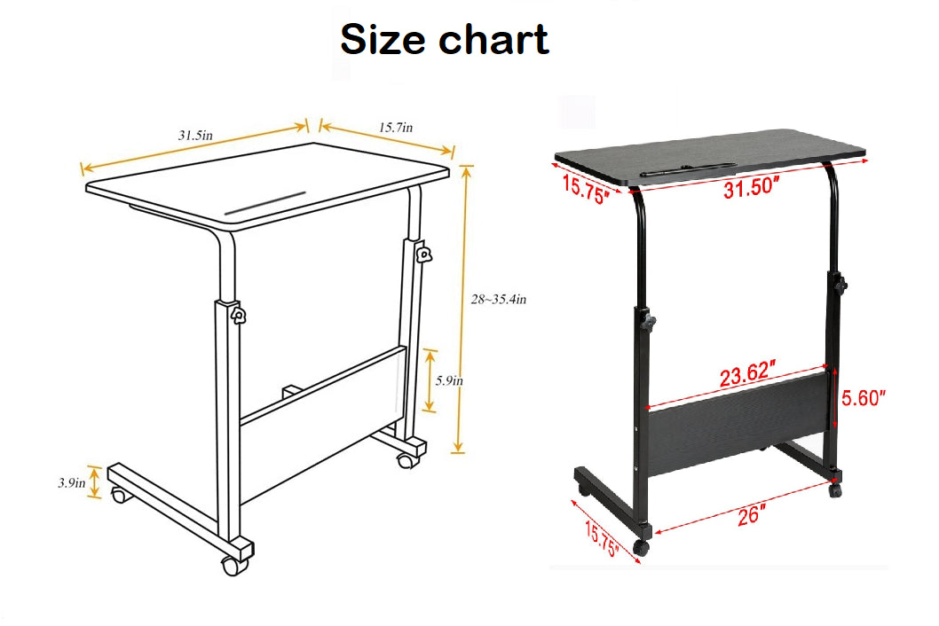 Laptop Desk Table Adjustable Height