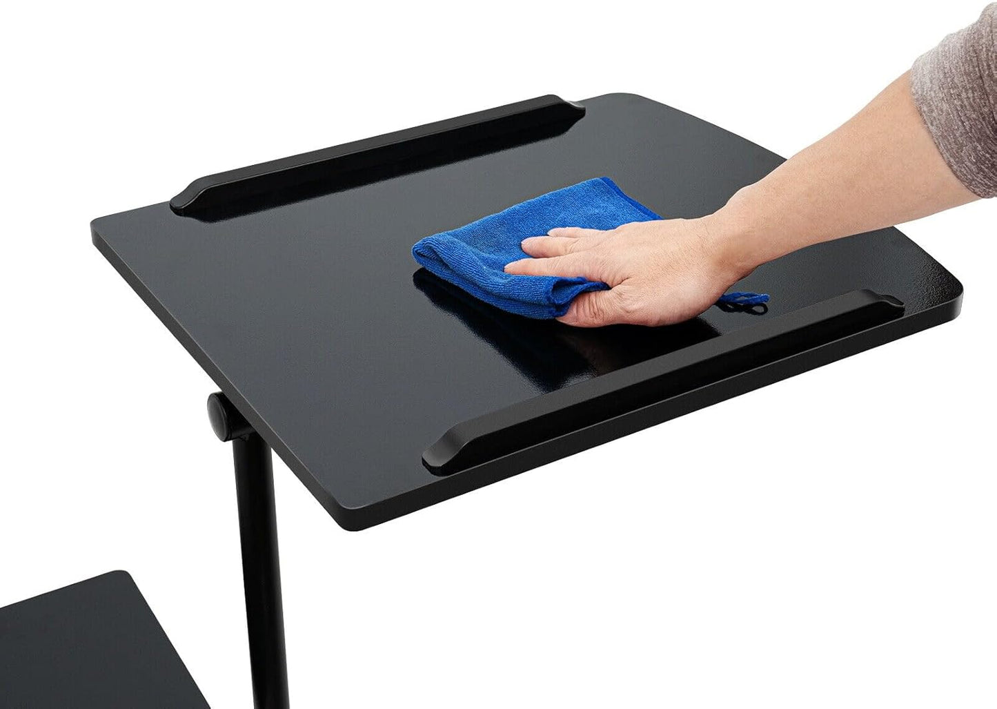 Laptop Table Desk Stand Adjustable Black