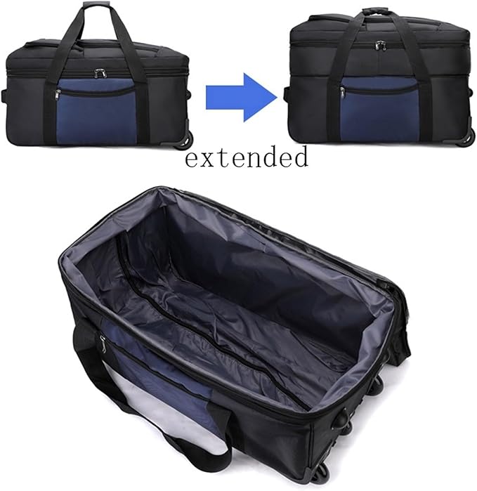 Expandable Rolling Checked-In Duffle Bag with Wheels CP1351