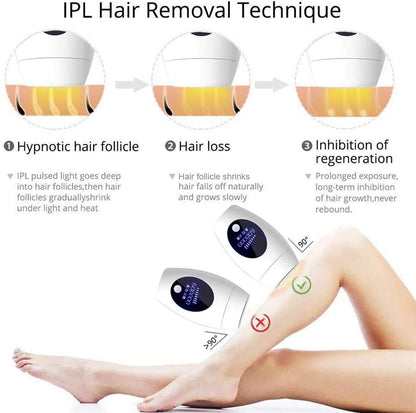 IPL Laser Hair Removal Painless Remover Flawless Shaver