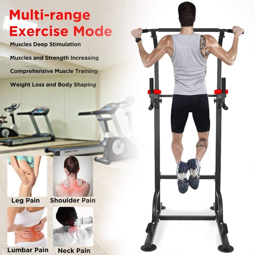 Chin Up Pull Up Chin Up Station Power Tower with Boxing
